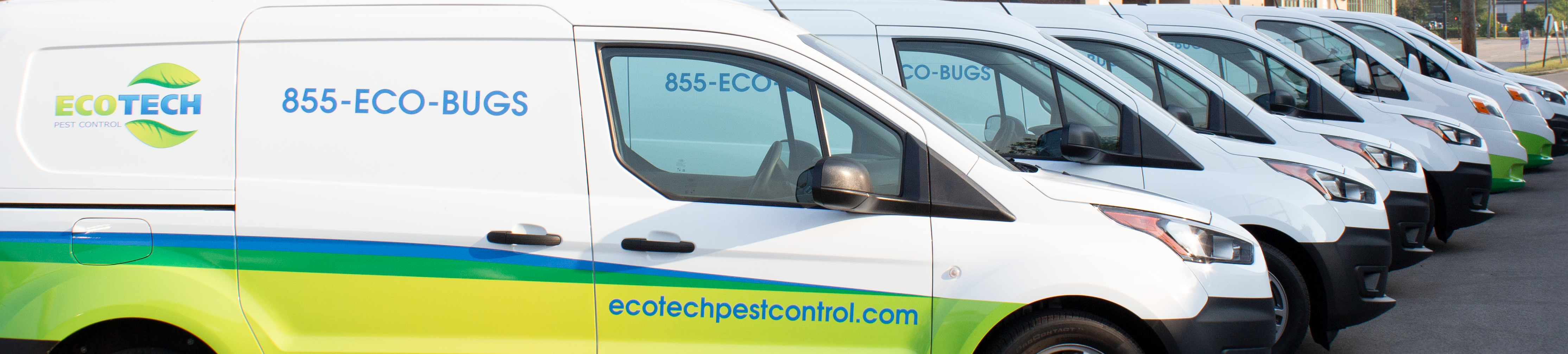 Eco Tech Pest Control Trucks